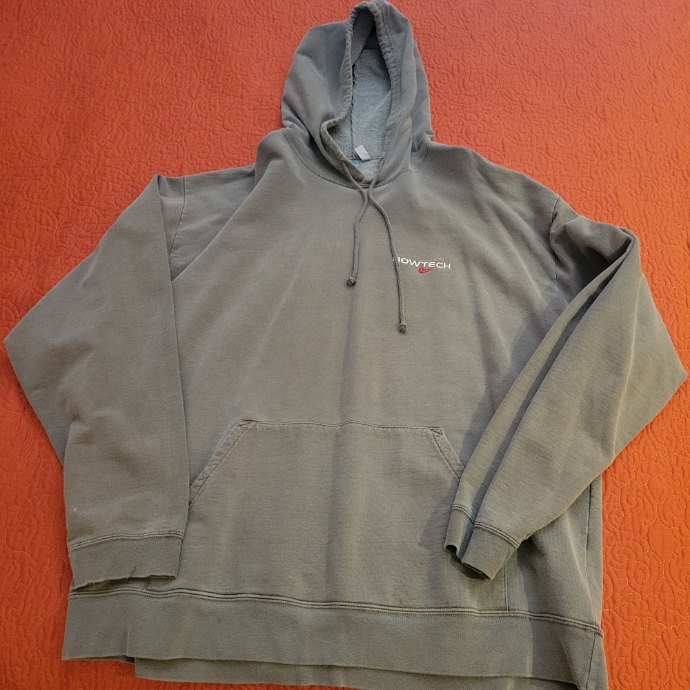 Gray Lightweight Hooded Shirt Jacket with Relaxed Fit